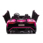 Elektrické autíčko Lamborghini XXL - 200W 24V - dvojmiestne - ružové 